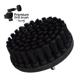 Profesionalus valymo šepetys Premium Drill Brush - ypač kietas, juodas, 13 